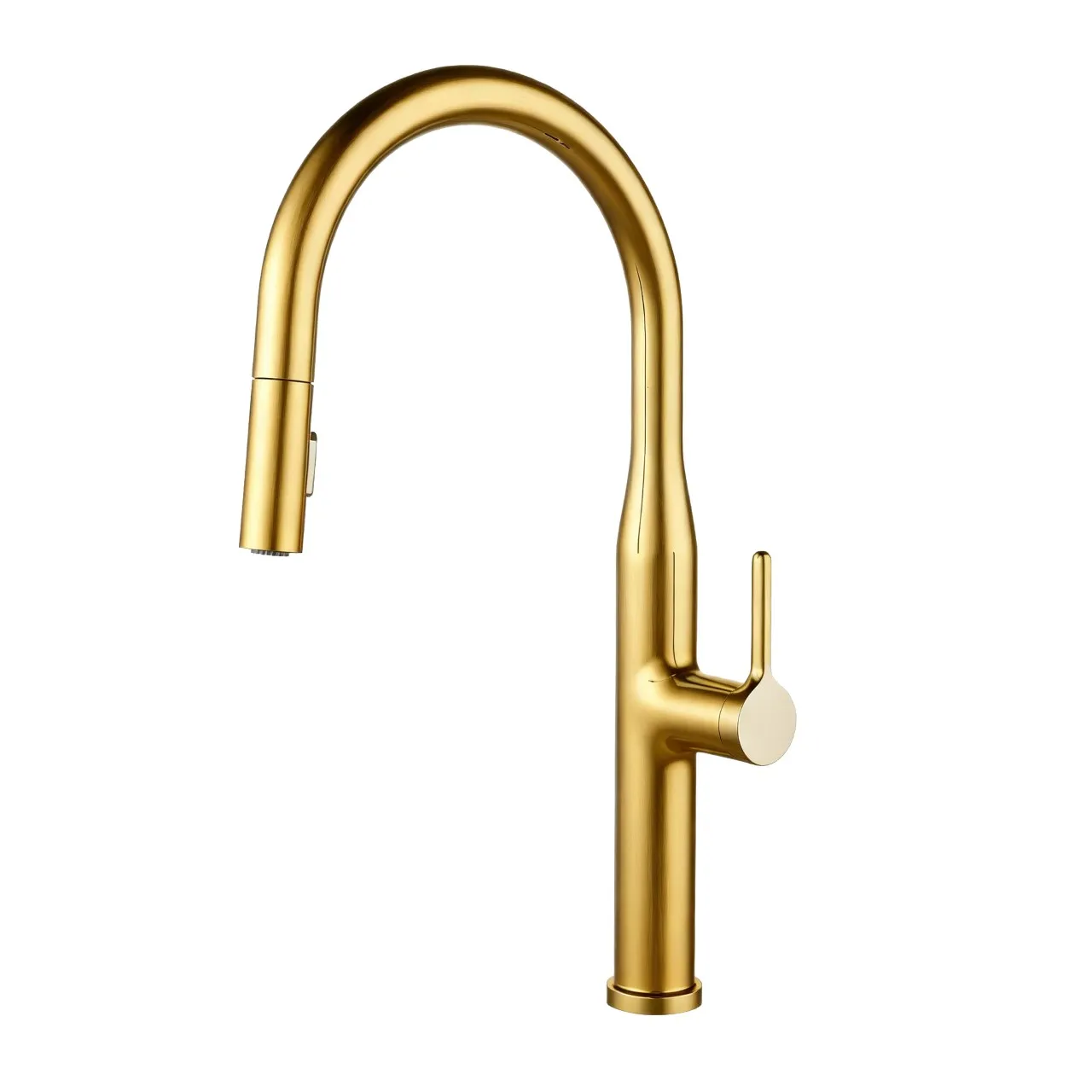 Modern Premium Pull-Down Kitchen Faucet (F502)