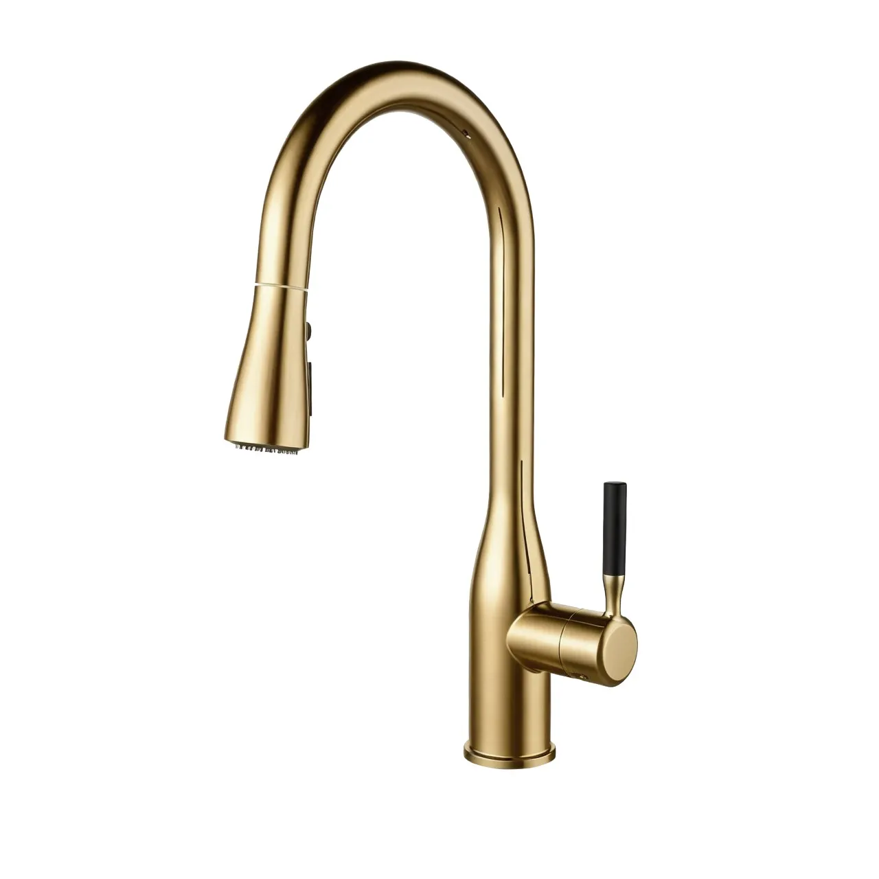 Modern Premium Pull-Down Kitchen Faucet (F504)