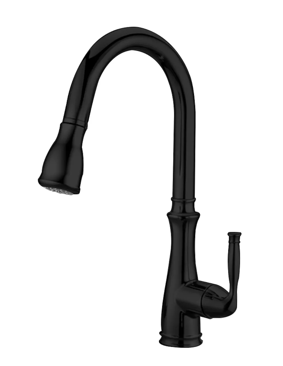 Modern Sleek Pull-Down Kitchen Faucet (F509)