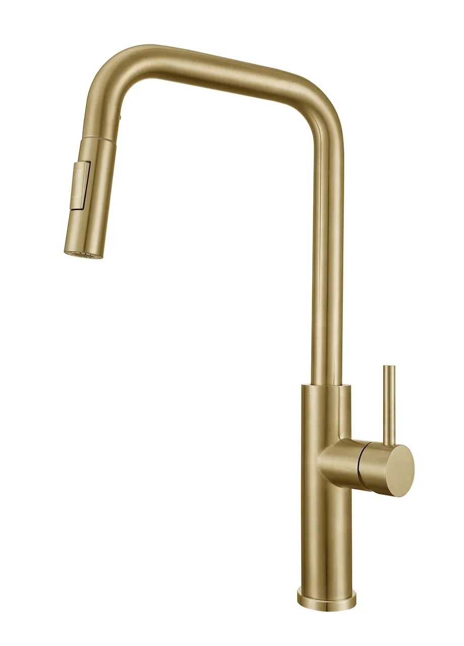 Modern Sleek Pull-Down Kitchen Faucet (S305)