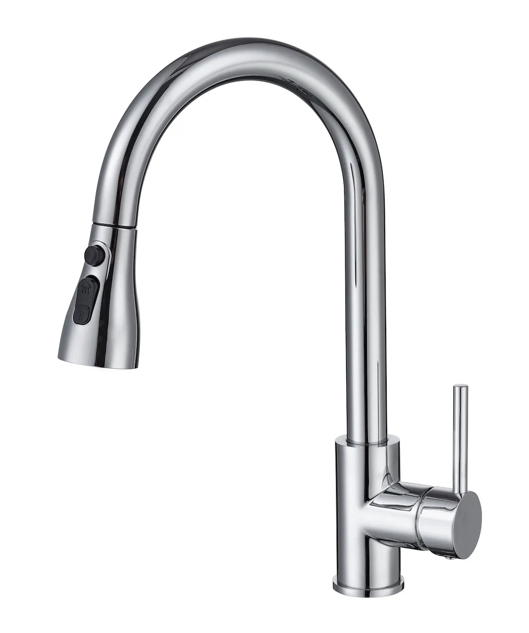 Modern Sleek Pull-Down Kitchen Faucet (S308)