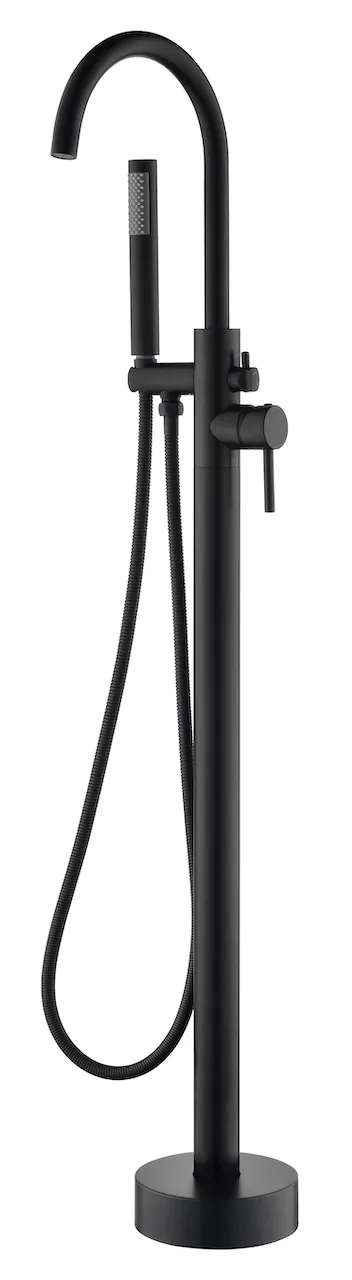 Premium Floor-Mounted Tub Filler With Hand Shower (T1026)