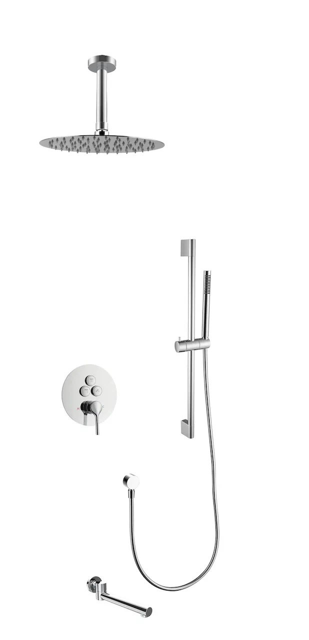 Modern Premium Wall-Mounted Shower System (T3006）