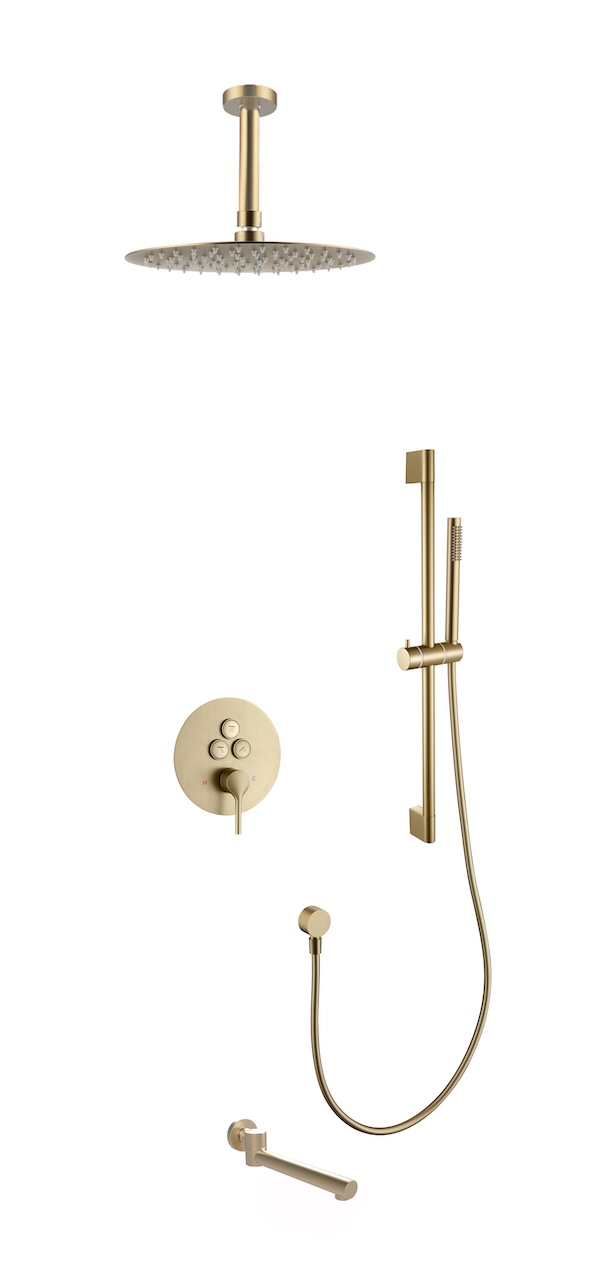 Modern Premium Wall-Mounted Shower System (T3006）