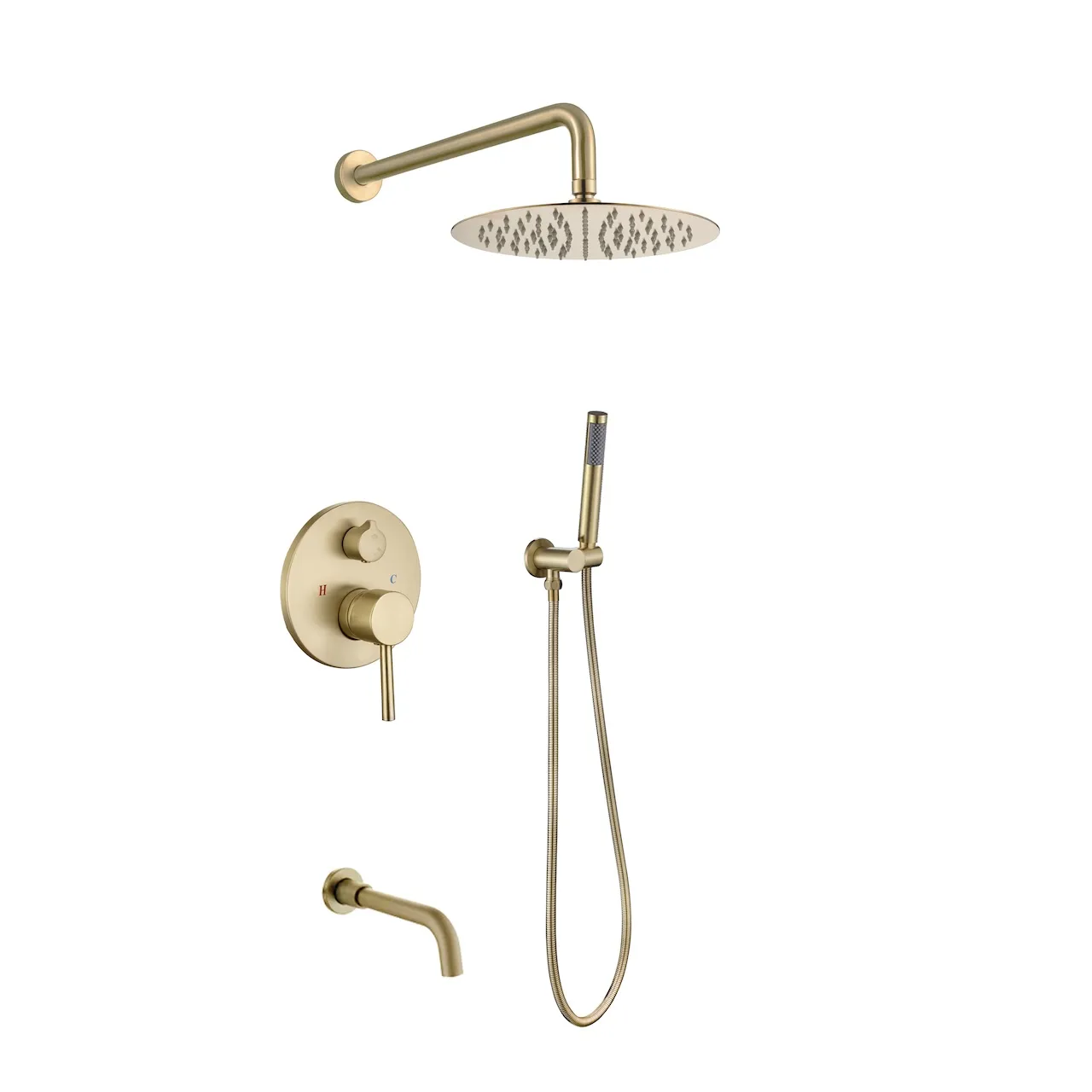 Premium Wall-Mounted Shower System (T3016)